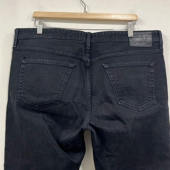 Adriano Goldschmied The Graduate Tailored Leg Black Denim 38 waist - Picture 8 of 16